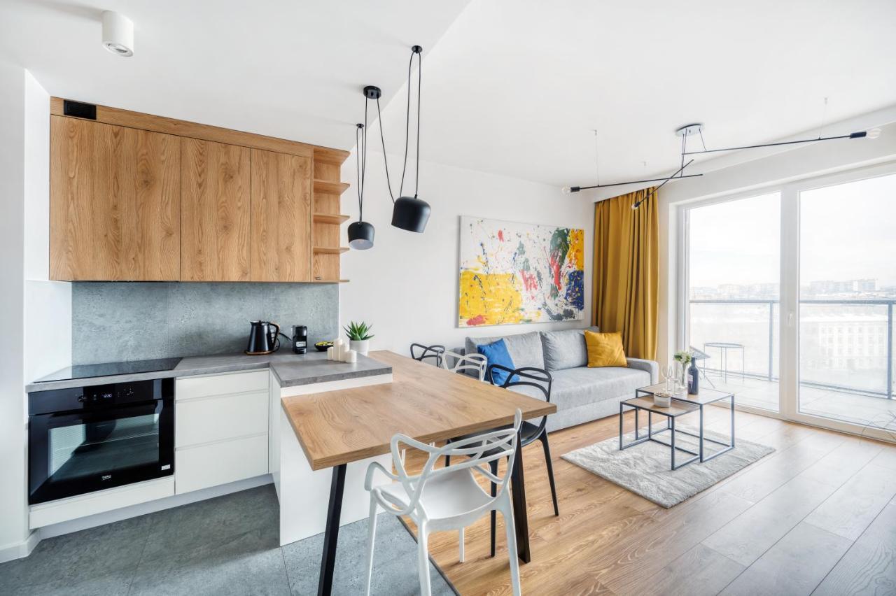 9Th Floor Lodz Manufaktura Apartments With Parking By Rentujemy エクステリア 写真